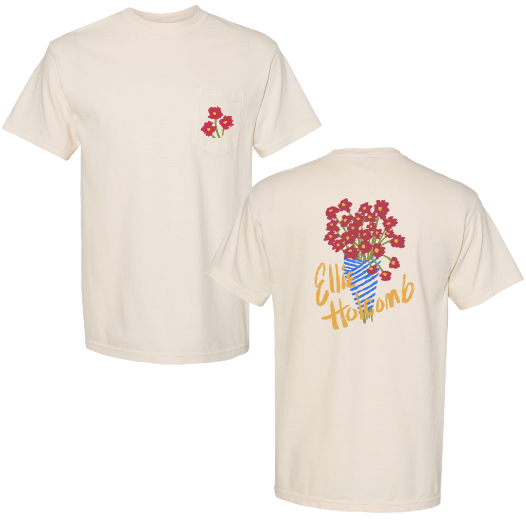 Flowers For No Reason Pocket Tee [Pre-Order]